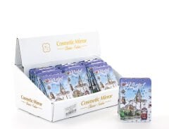 Taşlı İstanbul Tasarımı El Aynası İnce Model 6