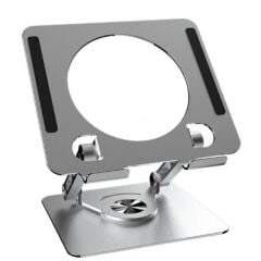 360 Derece Dönebilen Yükseltilmiş Masaüstü Ayarlanabilir Metal Tablet Standı