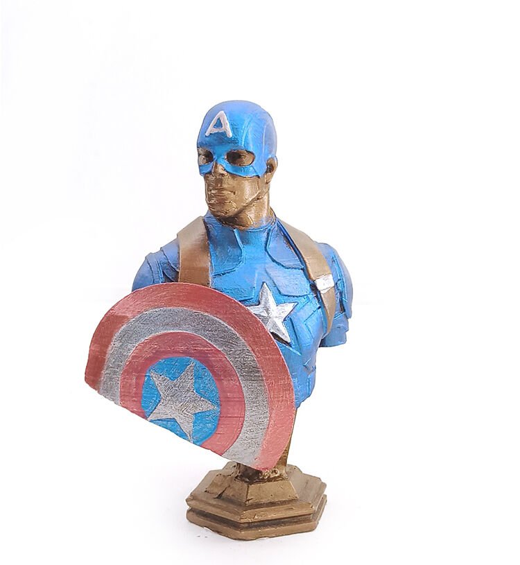 Captain America Büst Küçük Boy