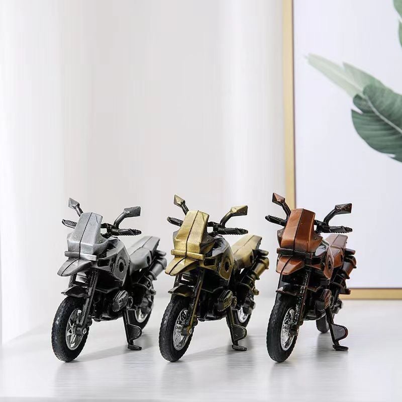 Metal Dekoratif Motorsiklet