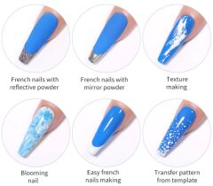 Tırnak Süs Damgası French Stamper