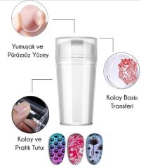 Tırnak Süs Damgası French Stamper