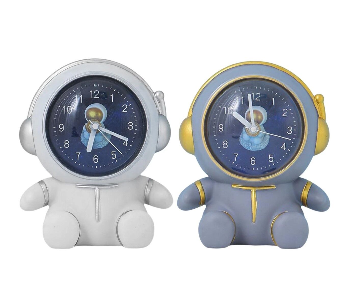 Astronot Şeklinde Kumbaralı Masa Saati Büyük Boy