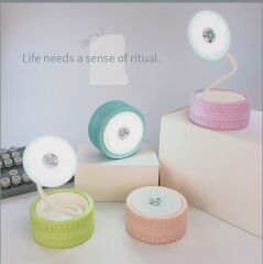 Tekerlek Şeklinde Şarjlı Masa Lambası