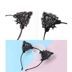 Dantelli Kedi Kulağı Tacı