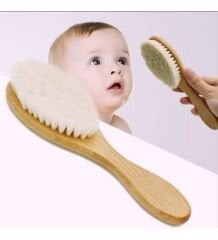 Keçi Kılı Organik Bebek Banyo Tarağı