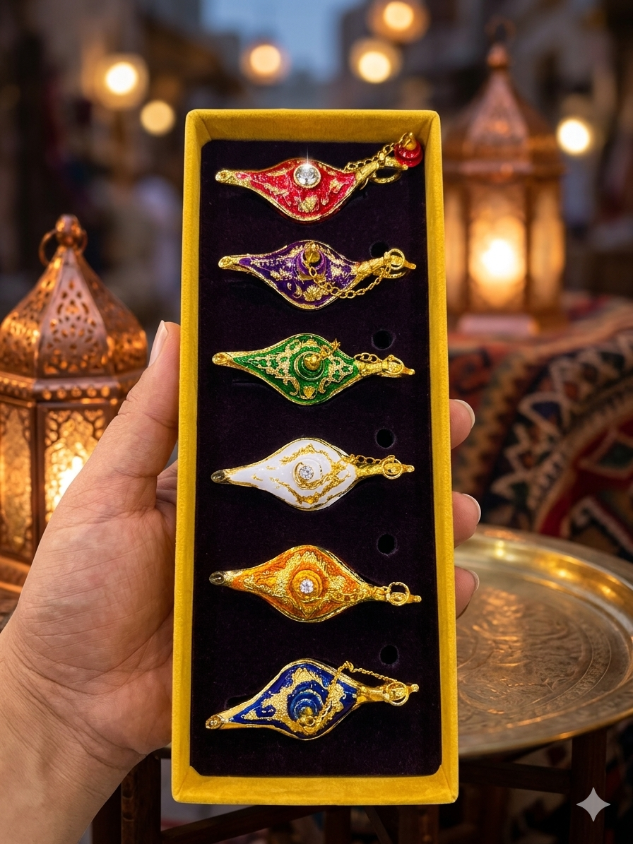 Swarovski Sihirli lamba 6'lı Set