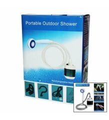 Taşınabilir Duş Seti – Pompalı ve Şarjlı