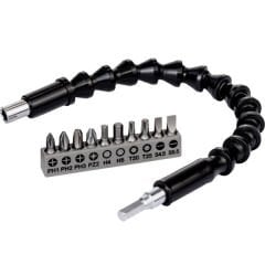 Esnek Şaftlı Tornavida Ucu Seti