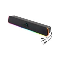 USB Jak Ve Mikrofon Çıkışlı RGB Hoparlör