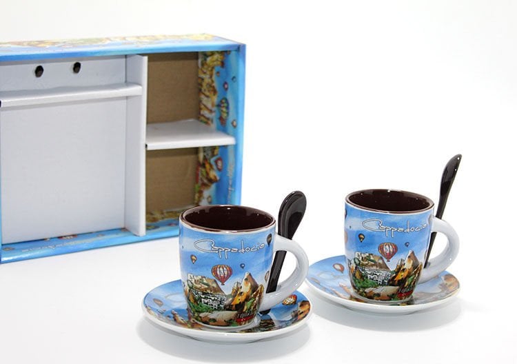Yöresel İkili Fincan Seti Model 2