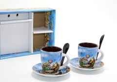 Yöresel İkili Fincan Seti Model 2