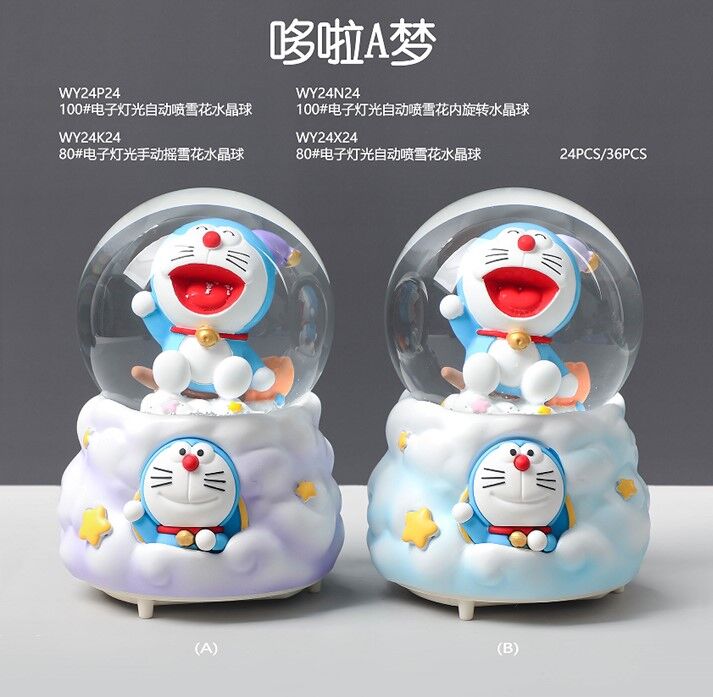 Işıklı Müzikli Püskürtmeli Büyük Boy Kar Küresi