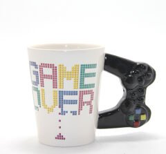 Game Over Porselen Kupa Bardak Model 1