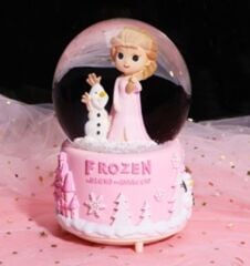 Işıklı Müzikli Püskürtmeli Büyük Boy Kar Küresi