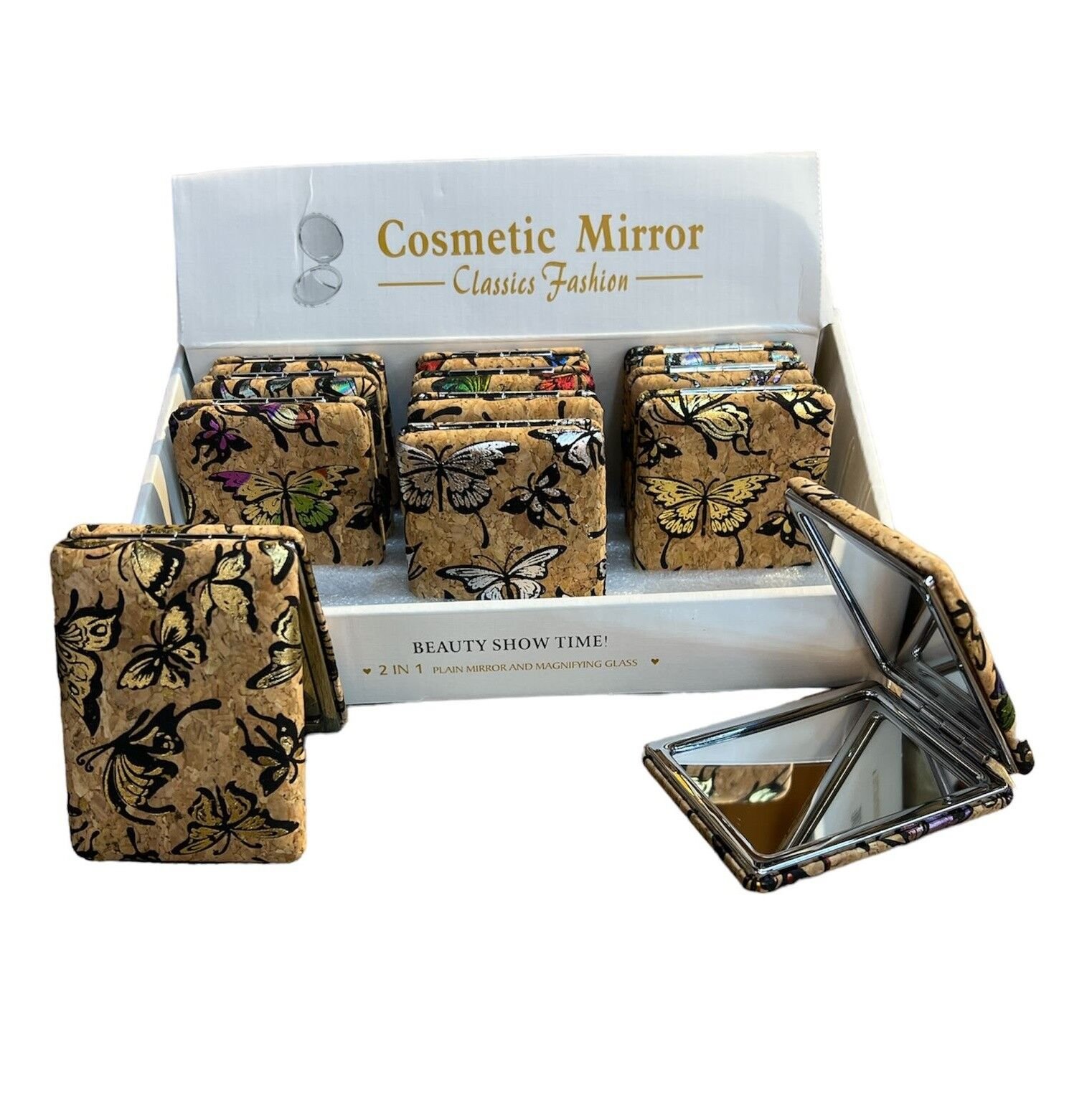 Dikdörtgen Makyaj Aynası 12 Adet