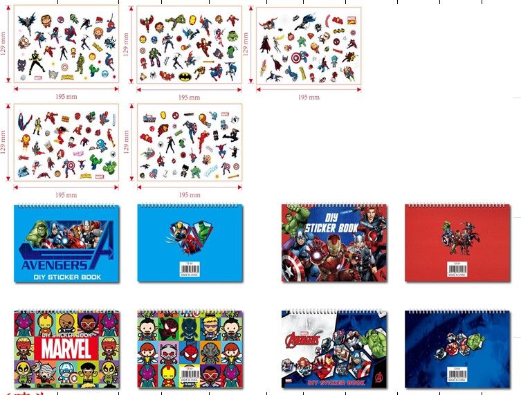 Sticker 24 Adet