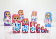 7'li Ahşap Matruşka