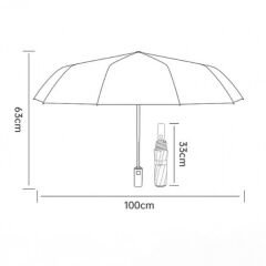 Siyah El Fenerli Şemsiye
