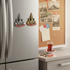 İstanbul Temalı Metal Magnet Model 1