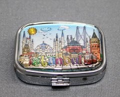 İstanbul Temalı İlaç Kutusu - Model 14