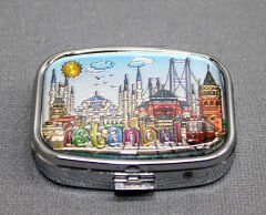 İstanbul Temalı İlaç Kutusu - Model 14