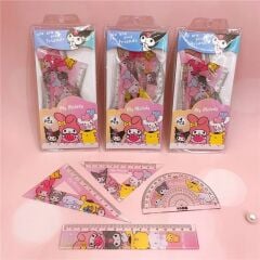 My Melody Cetvel Seti 4 Lü 48 Paket