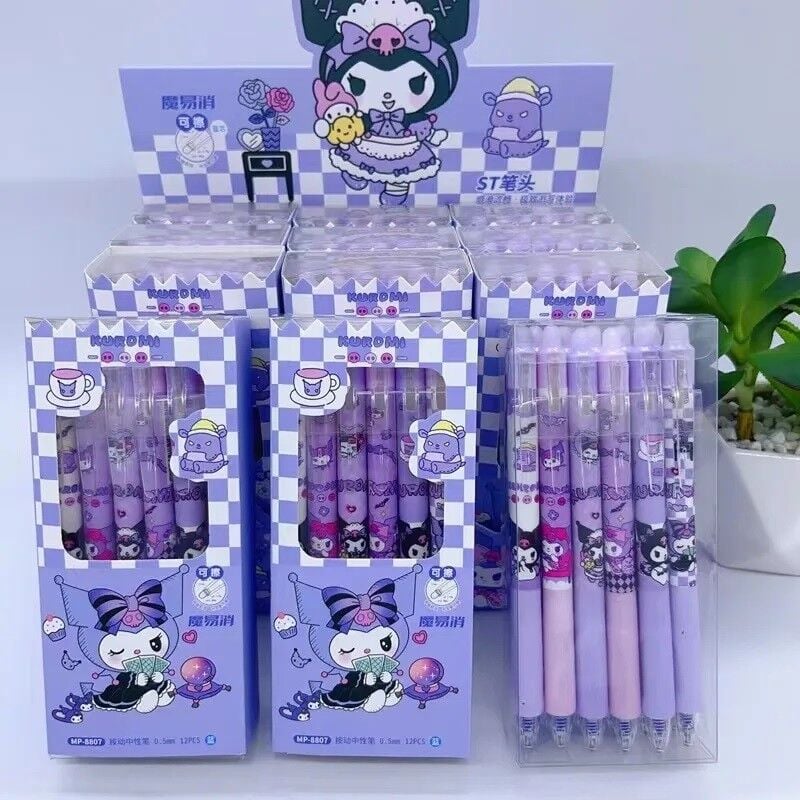 Kuromi Tükenmez Kalem Seti 12 Adet