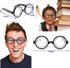 İnek Öğrenci Şaka Gözlüğü