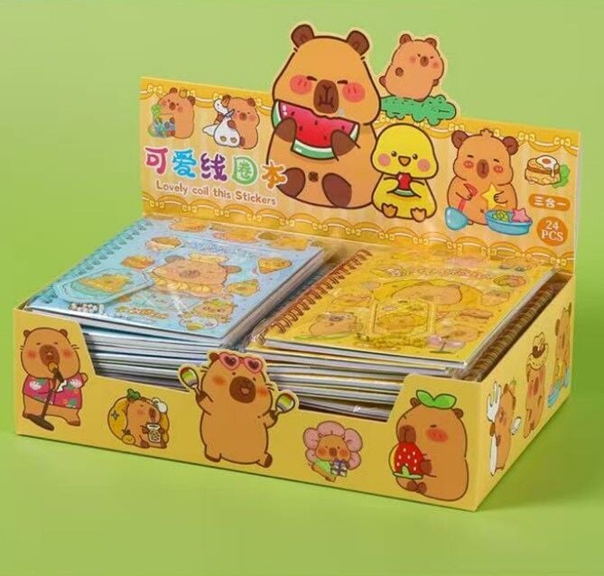 Karakter Sticker 24 Adet