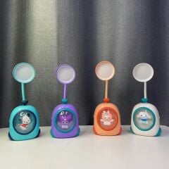 Fanus İçinde Karakterli Masa Lambası