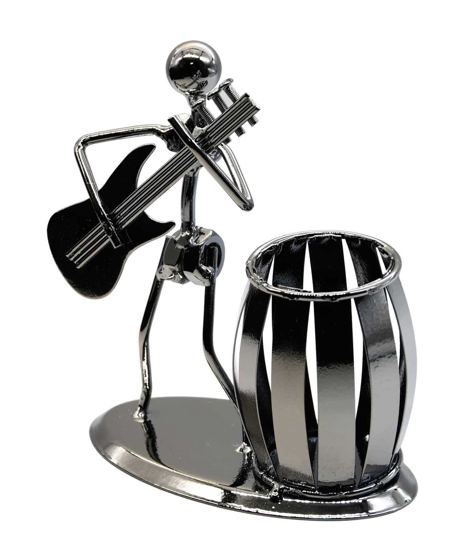 Metal Müzisyen Şeklinde Kalemlik