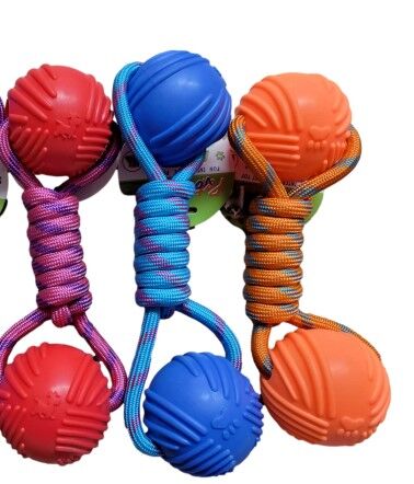 Köpekler İçin Dayanıklı Kauçuk Toplu Oyuncak