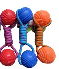 Köpekler İçin Dayanıklı Kauçuk Toplu Oyuncak