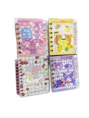 Karakterli Mini Defter 24 Adet
