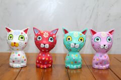 Ahşap Tekli Kedi
