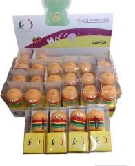 Hamburger Şeklinde Kalem Tıraş 24 Adet