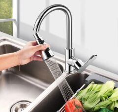 Metalik Musluk Başlığı 3 Fonksiyon