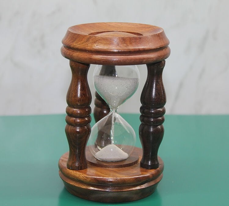 Ahşap Kum Saati Model 6