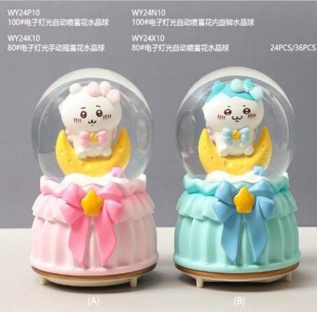 Sevimli Kedicik Işıklı Müzikli Püskürtmeli Büyük Boy Kar Küresi