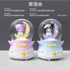 Işıklı Müzikli Püskürtmeli Büyük Boy Kar Küresi