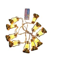 Ramazan Kandili 10'lu Işık 2 Metre Pilli  2 Kademeli