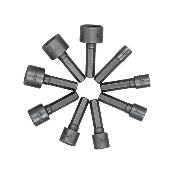 9 Parça Manyetik Somun Adaptörü