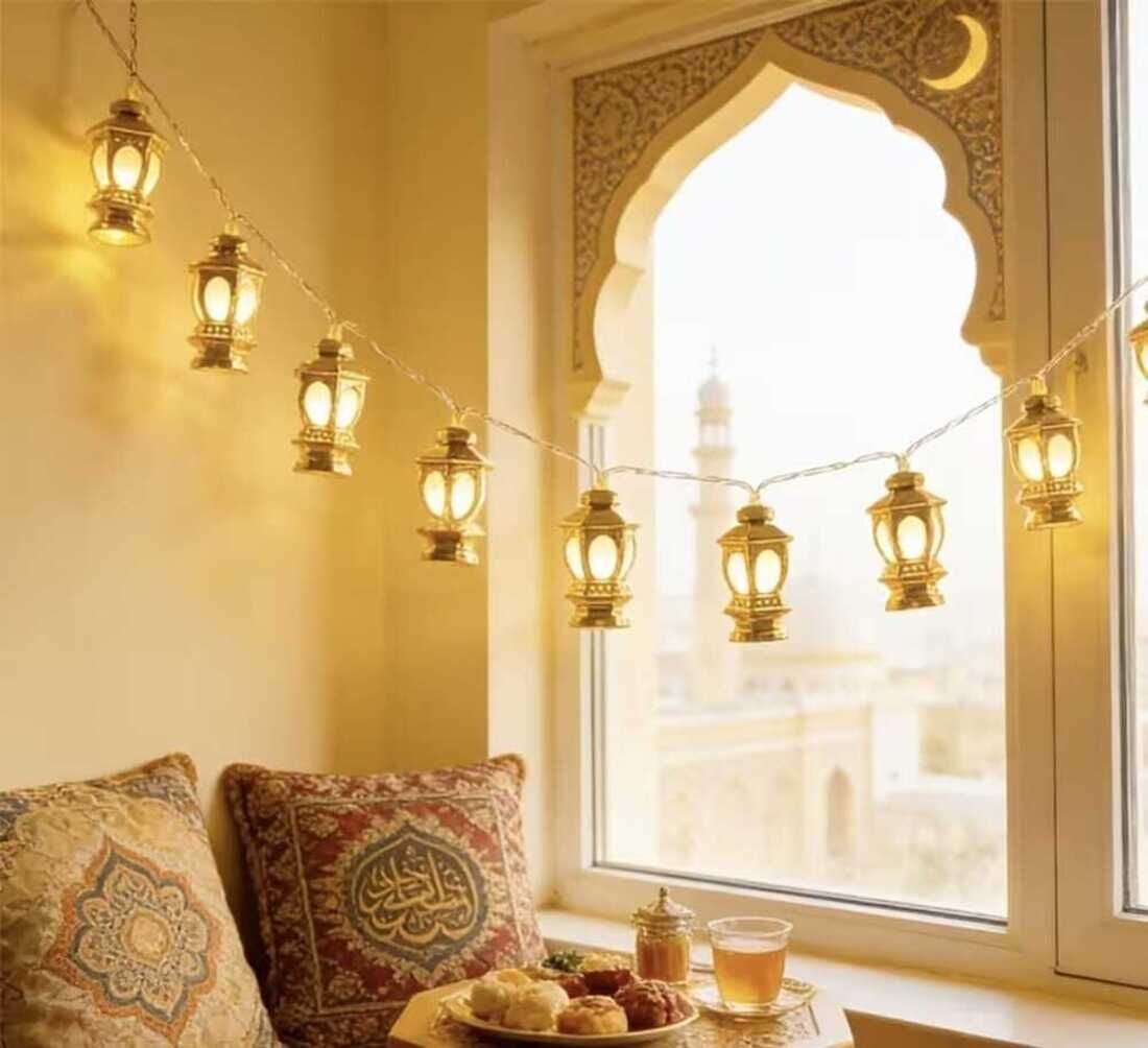 Ramazan Kandili 20'li 4 Metre Pilli