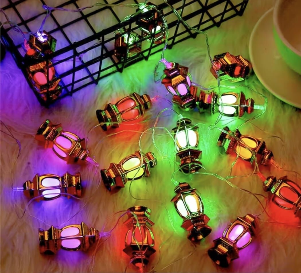 Ramazan Kandili 20'li 4 Metre Fişli Rgb