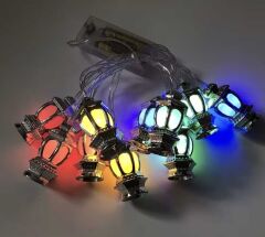 Ramazan Kandili 20'li 4 Metre Fişli Rgb