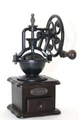 Retro Ahşap Kahve Değirmeni