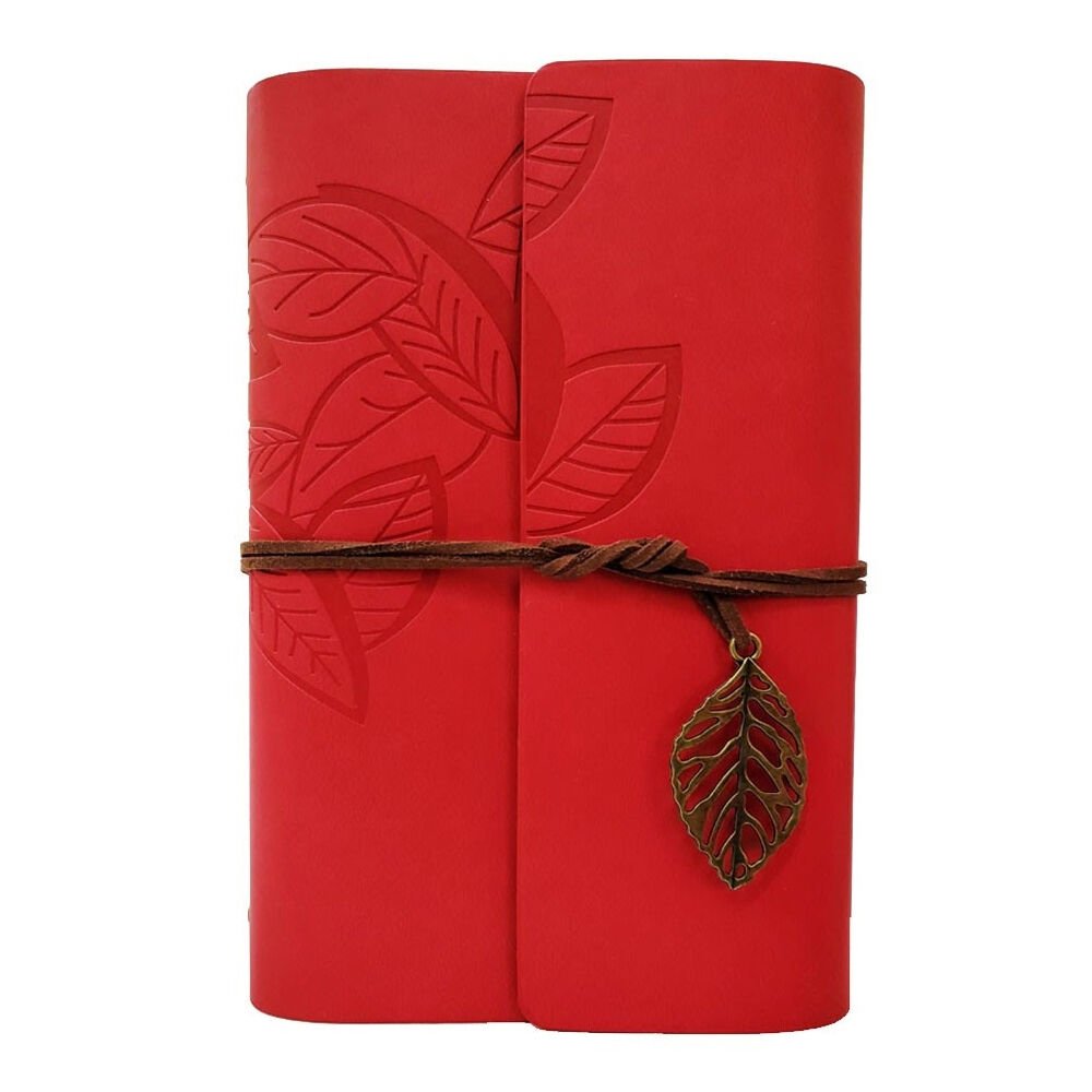 Toptan Büyük Boy Yaprak Tasarımlı Not Defteri