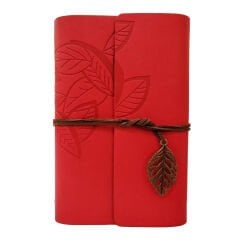 Toptan Büyük Boy Yaprak Tasarımlı Not Defteri