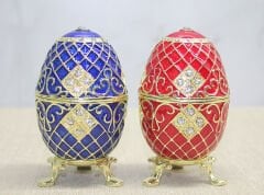 Swarovski Taşlı Yumurta - Model 1